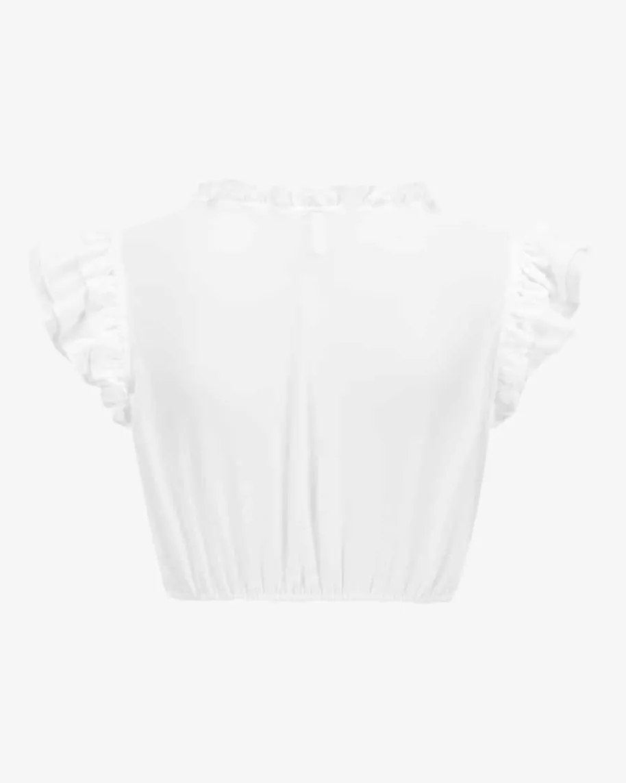 Dirndlbluse Semi-transparent