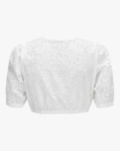 Dirndlbluse Semi-Transparent