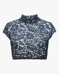 Dirndlbluse semi-transparent