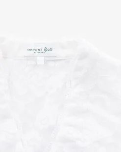 Dirndlbluse Semi-transparent