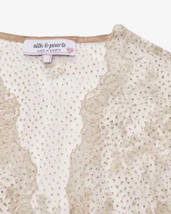 Dirndlbluse Semi-Transparent