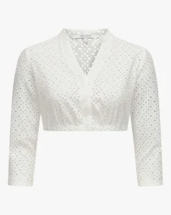 Dirndlbluse Semi-Transparent