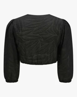 Dirndlbluse Semi-Transparent