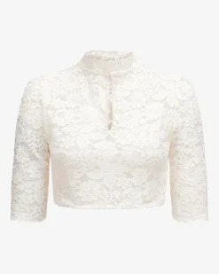 Dirndlbluse Semi-Transparent