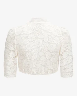 Dirndlbluse Semi-Transparent