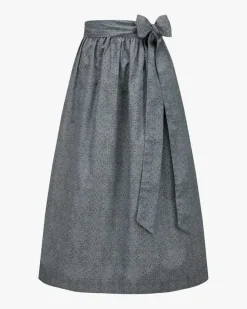 Dirndlschürze lang aus Baumwolle