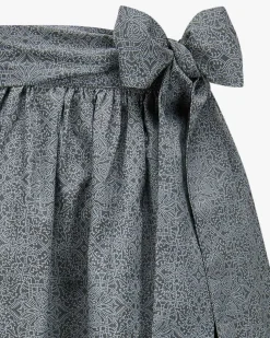 Dirndlschürze lang aus Baumwolle