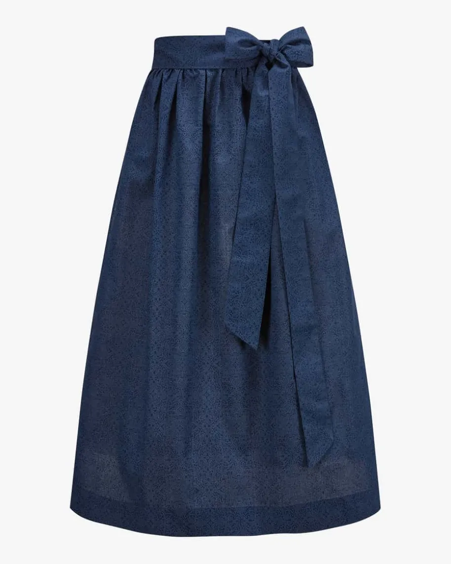 Dirndlschürze lang aus Baumwolle