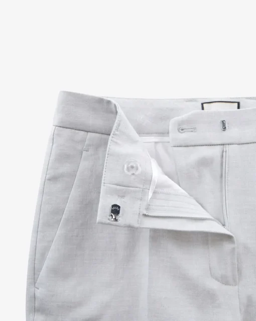 Domenica Hose aus Leinen-Mix