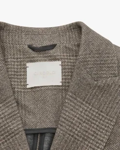 Doppelreiher-Blazer aus Baumwoll-Mix