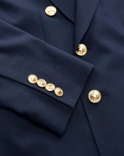 Doppelreiher-Blazer aus Woll-Mix