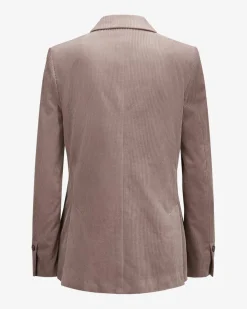 Doppelreiher-Cordblazer aus Baumwolle