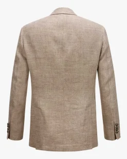 Doppelreiher-Sakko aus Leinen und Baumwolle