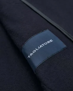 Doppelreiher-Wollmantel