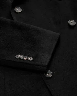 Doppelreiher-Wollmantel