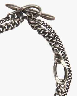 Double Chain Sculpture Armband