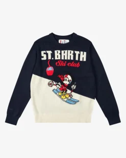 Douglas C Mickey Skier 61 Pullover