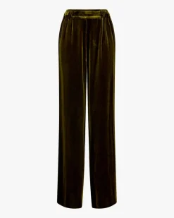 Dusty Samthose aus Viskose und Seide