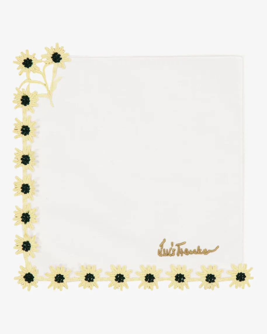 Edelweiss Trachten-Einstecktuch