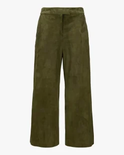 Elon 7/8-Hose aus Leder