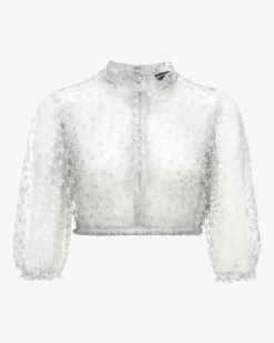 Evi Dirndlbluse Transparent