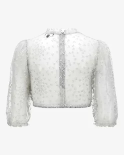 Evi Dirndlbluse Transparent