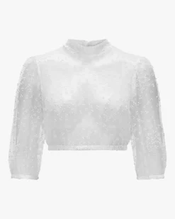 Evi Dirndlbluse Transparent