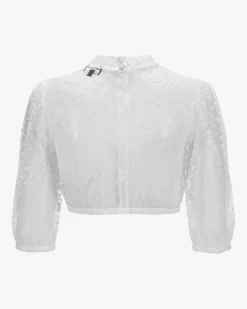 Evi Dirndlbluse Transparent