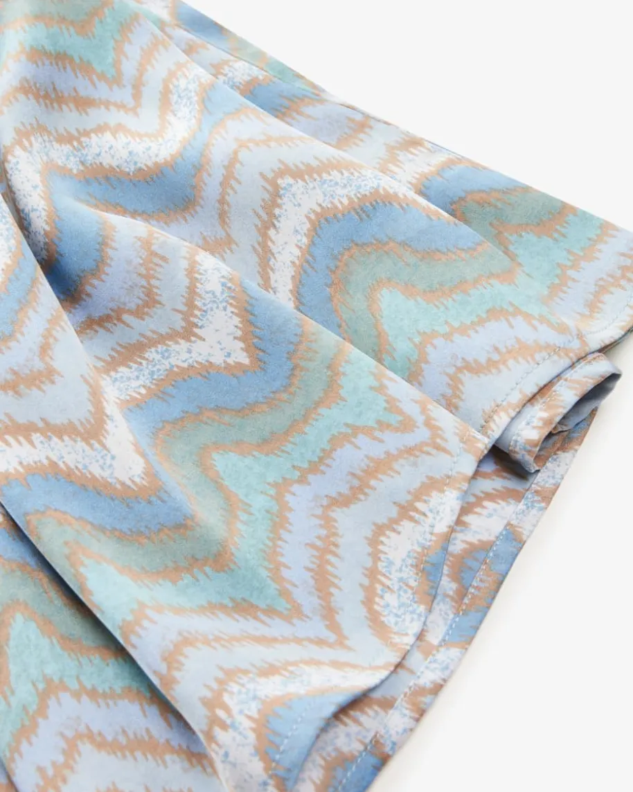 Fancy Seiden-Blusenkleid