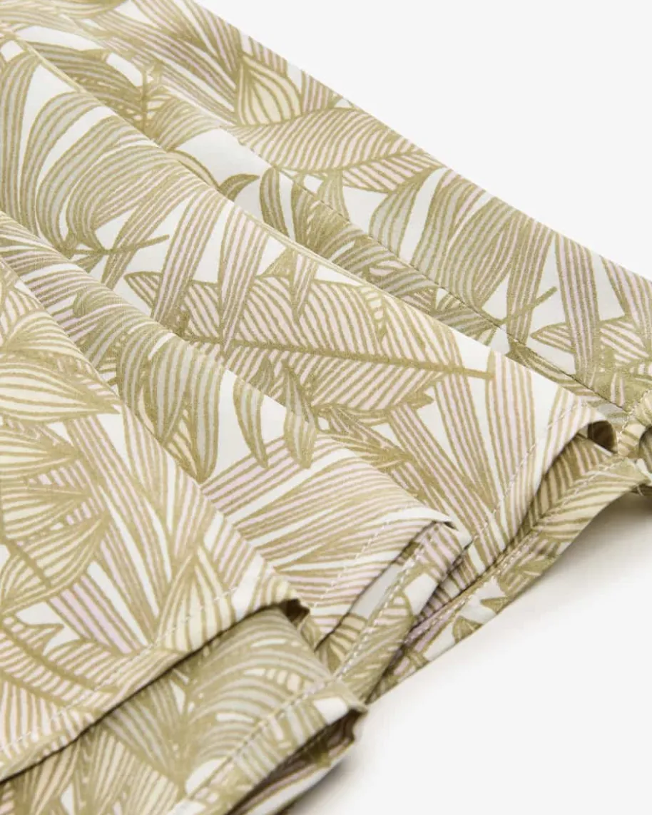 Fancy Seiden-Blusenkleid