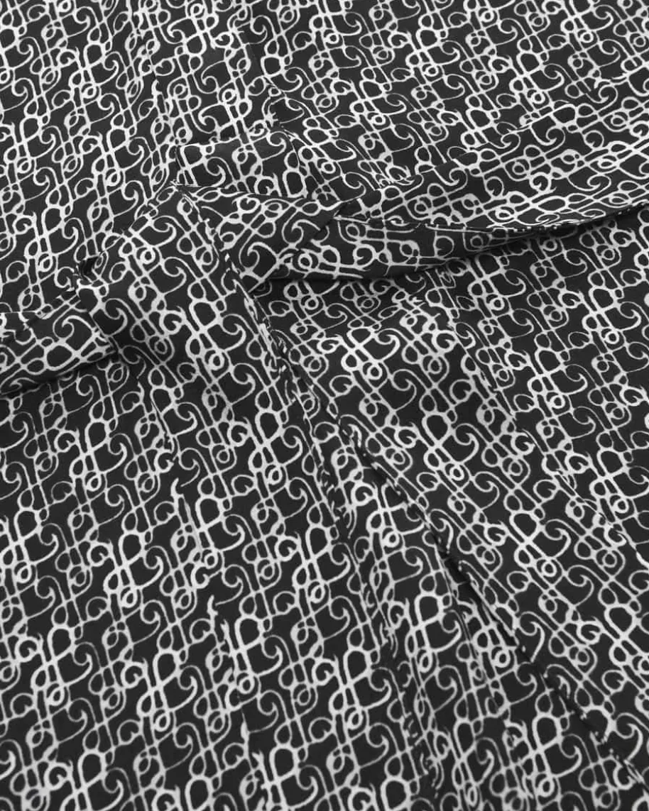 Farus Seiden-Tunikakleid