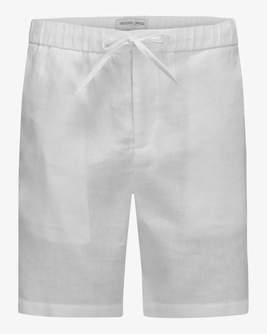 Felipe Bermudas aus Leinen und Baumwolle
