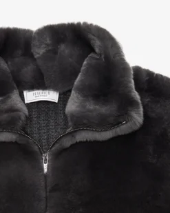 Fellweste aus Wolle und Cashmere