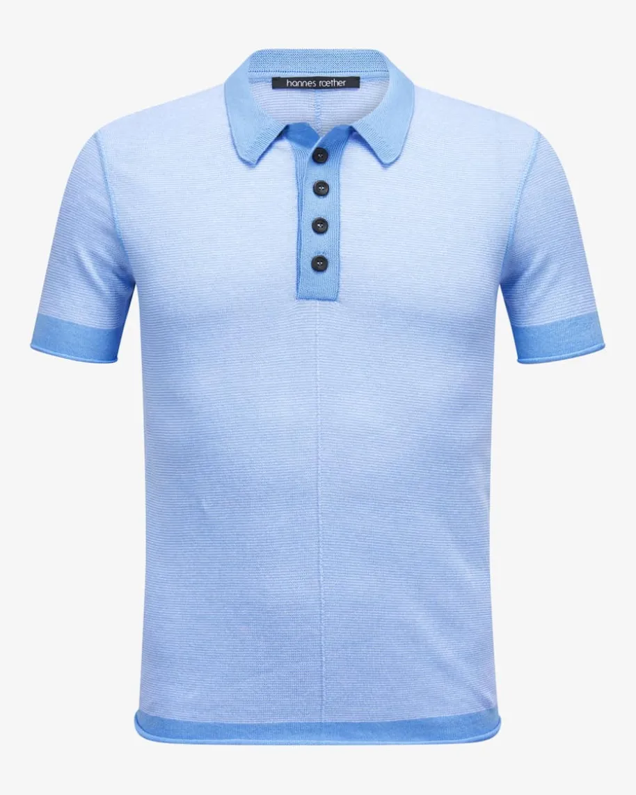 Fiesta Strick-Poloshirt