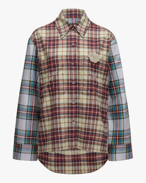 Flanellbluse
