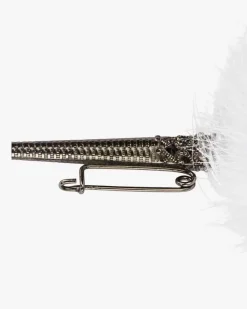 Flaumfeder Hutanstecker