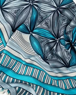 Flower of Life Seidentuch