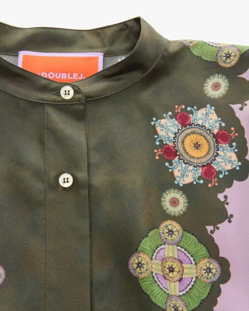 Foulard Seidenbluse
