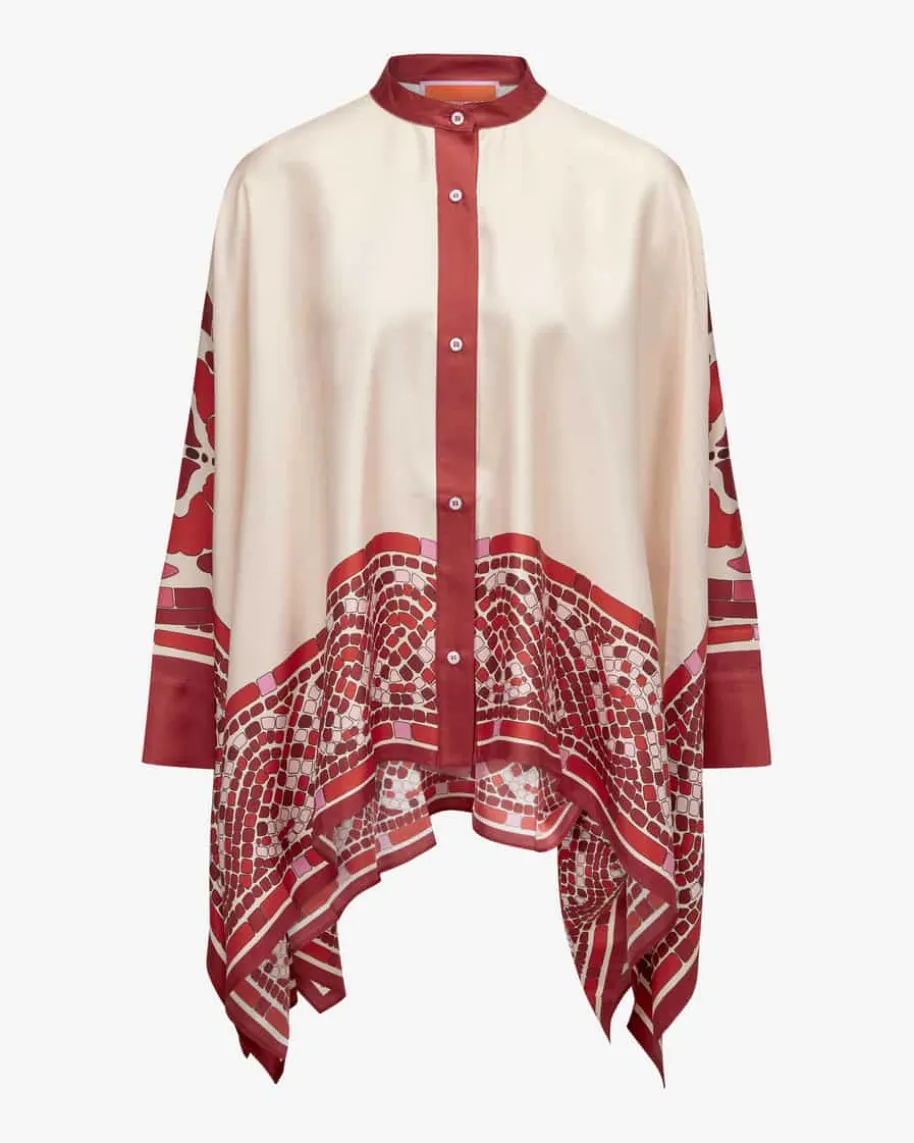 Foulard Seidenbluse
