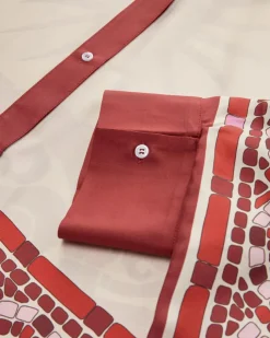 Foulard Seidenbluse