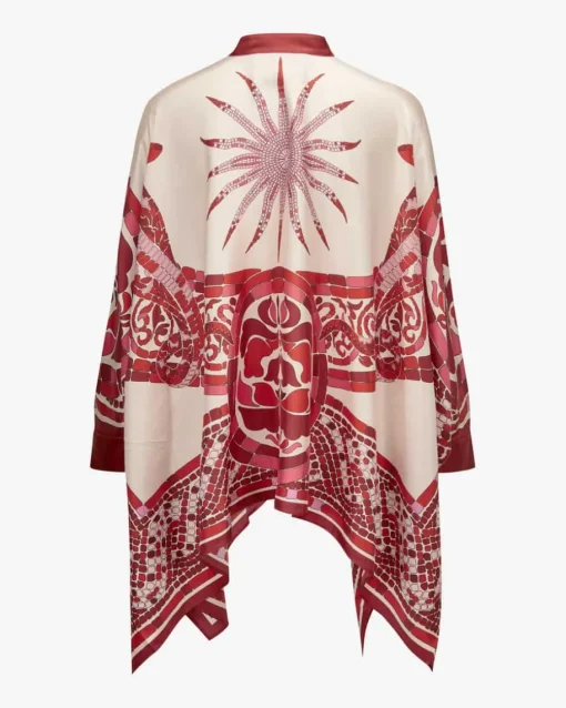Foulard Seidenbluse