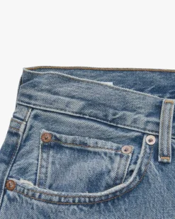 Fran 7/8-Jeans Low Slung Easy Straight