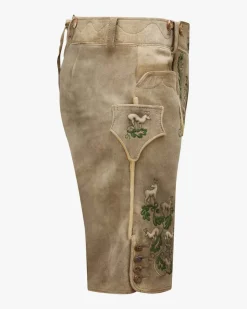 Gamsrudel Lederhose aus Hirschleder