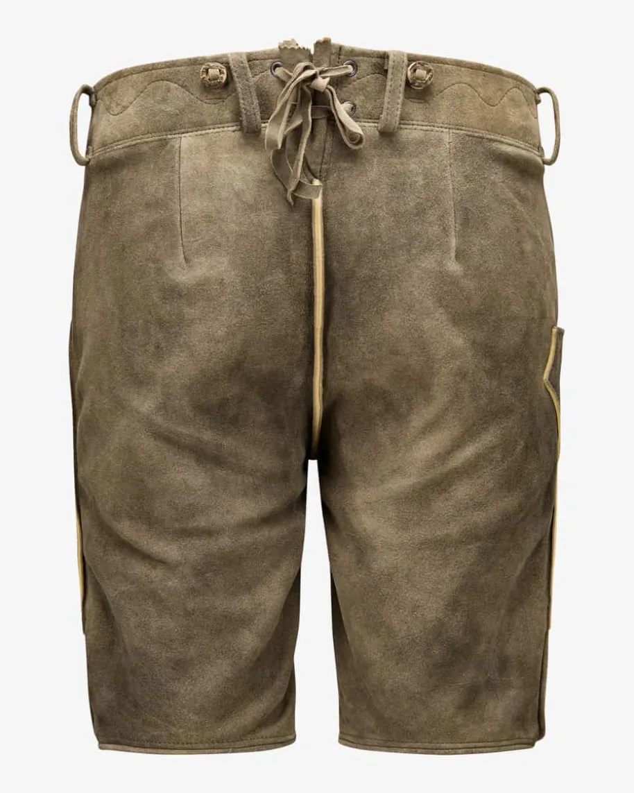 Gamsrudel Lederhose aus Ziegenleder