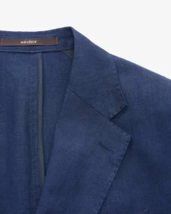 Giorno Sakko aus Leinen-Mix