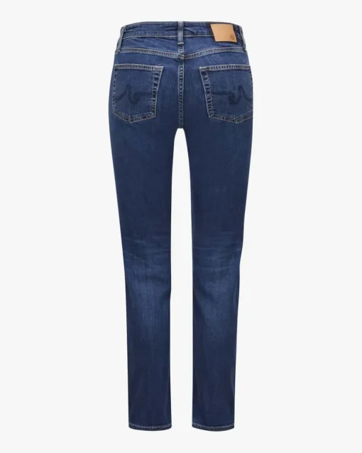 Girlfriend Jeans Mid-Rise Straight