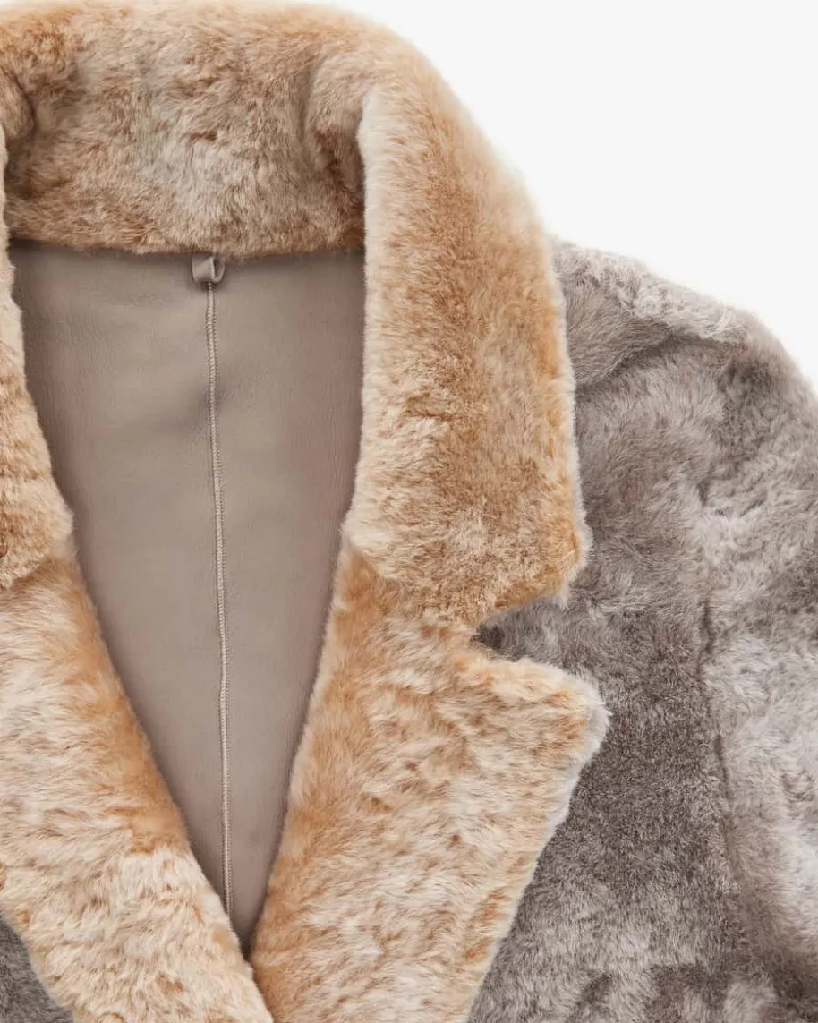 Goli Wende-Lammfellmantel