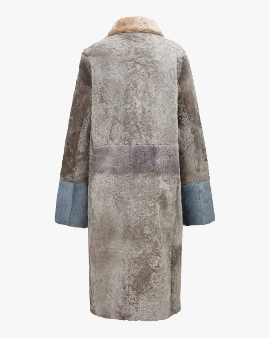 Goli Wende-Lammfellmantel