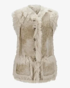 Grizzly Lammfell-Wendeweste