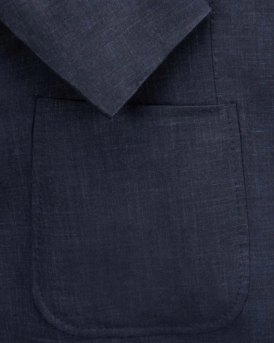 Guvincenzo Sakko aus Wolle und Leinen